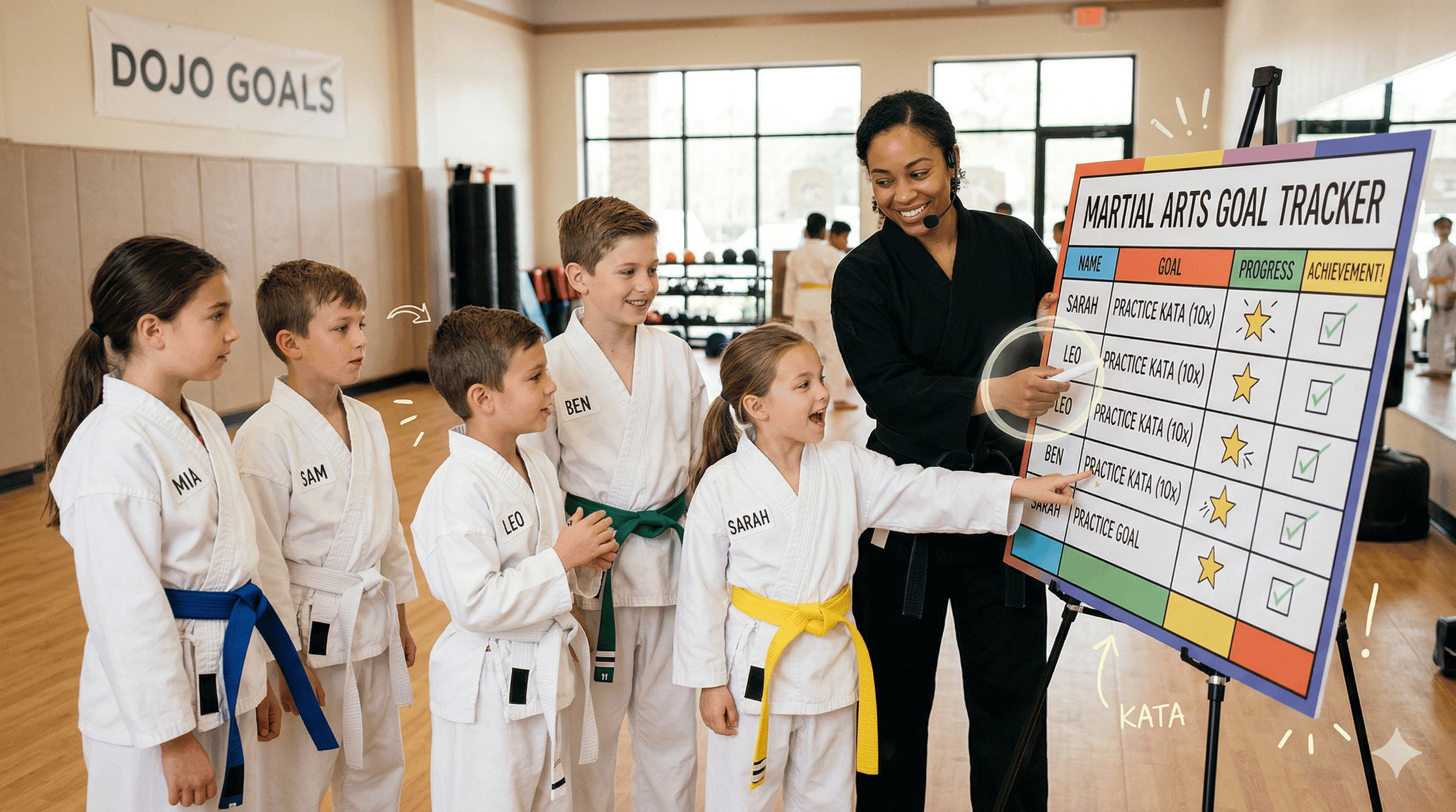 How Martial Arts Benefits Children's Goal-Setting Skills