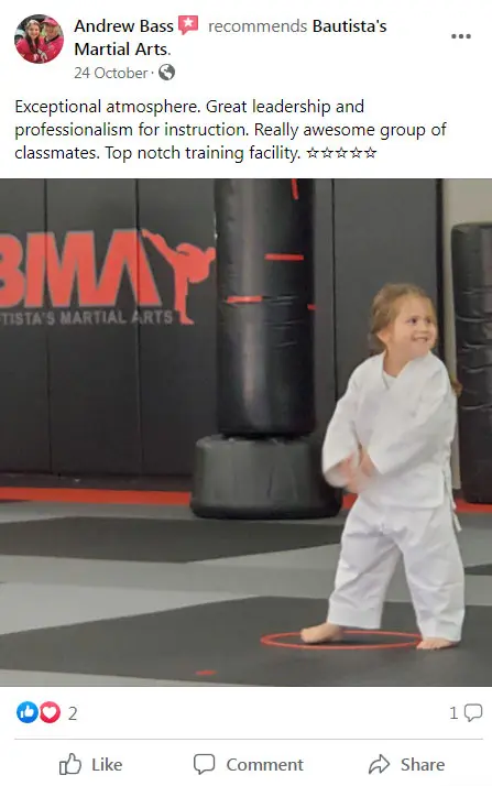 Preschool Martial Arts Classes | Bautista's Martial Arts